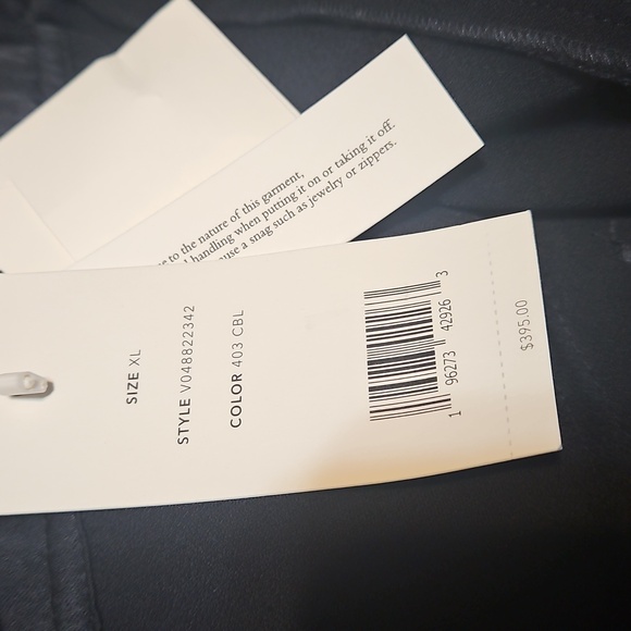 NWT Vince Sidestripe Satin Low-Rise Wide-Leg Black Pants - Picture 11 of 11